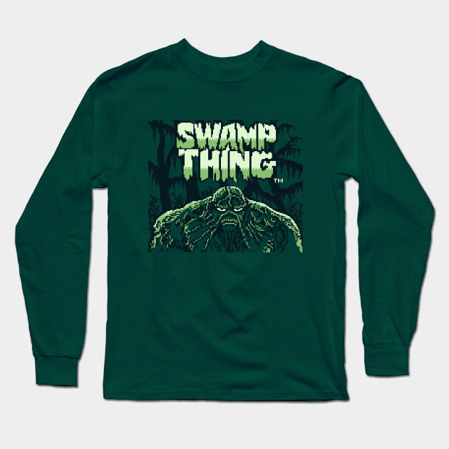It came from the swamp! Long Sleeve T-Shirt by Quillix